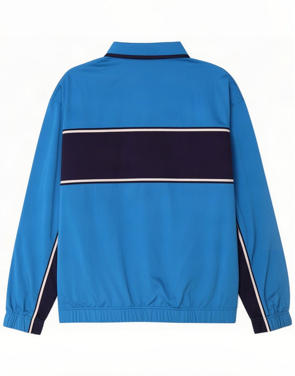 Giacca da tuta da uomo Cerruti 1881 IT 54 XL Blu Colourblock Nylon