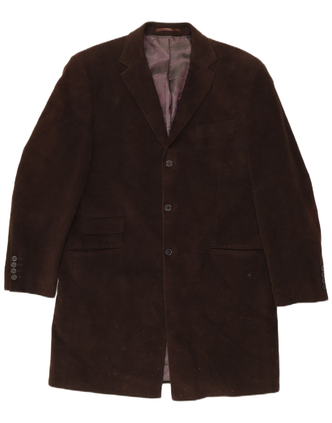 Cappotto da uomo French Connection UK 40 grande cotone marrone