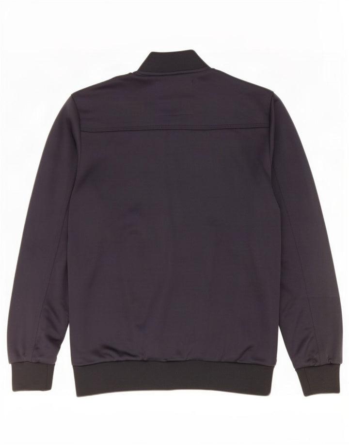 Giubbotto bomber da uomo Zara UK 38 poliestere blu navy medio