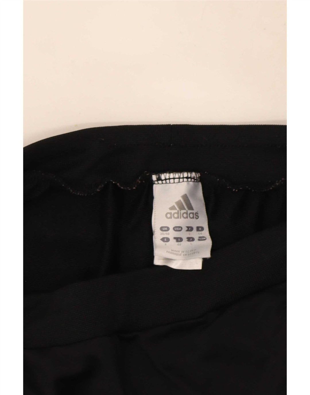 Pantaloni da tuta da uomo Adidas Joggers UK 38/40 Medium Nero Poliestere