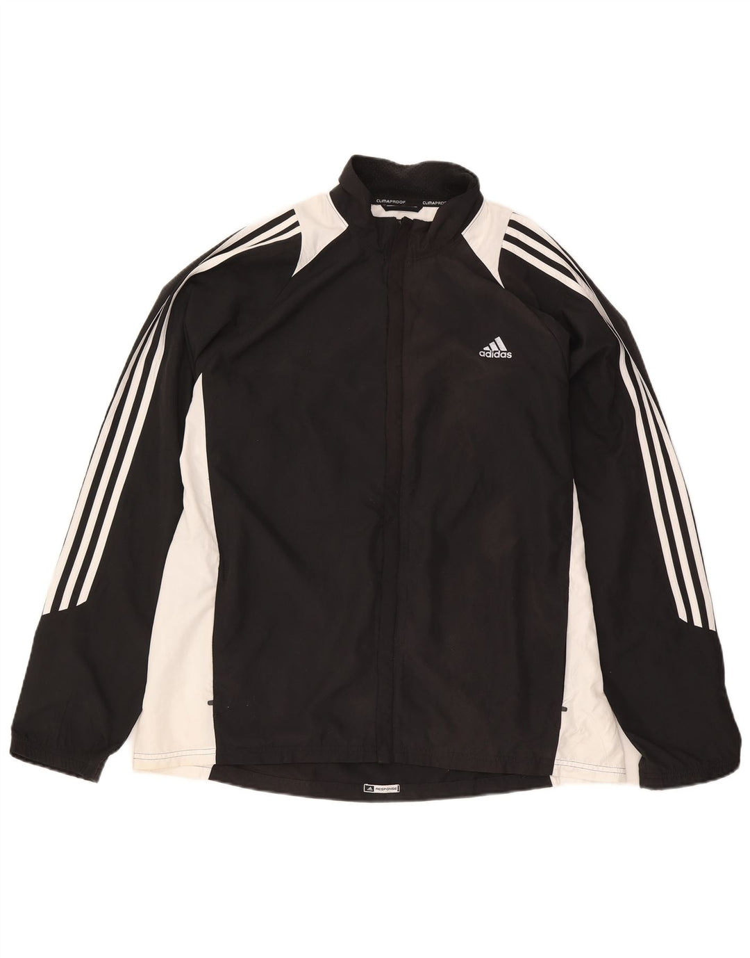 Giacca antipioggia Adidas Clima 365 da uomo UK 42 XL Poliestere color block nero