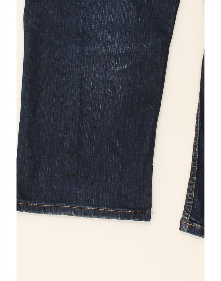 LEVI'S Mens 514 Cropped Jeans W36 L24 Navy Blue Vintage Levi's and Second-Hand Levi's from Messina Hembry 