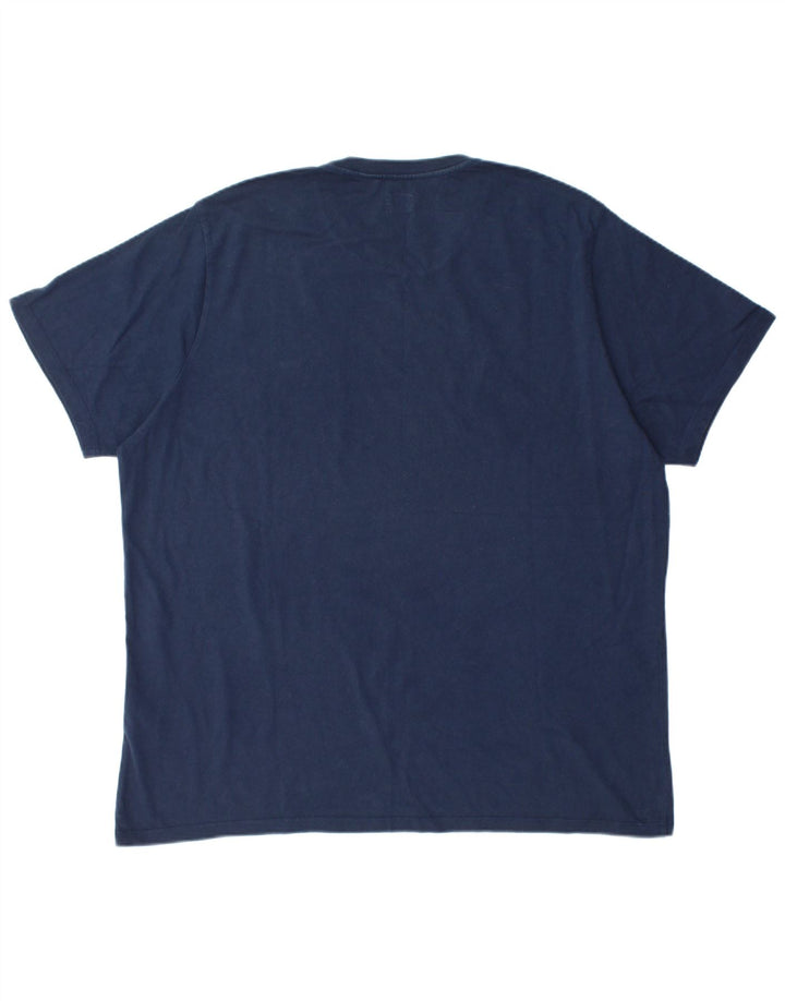 T-shirt da uomo LEVI'S Top 2XL cotone blu navy