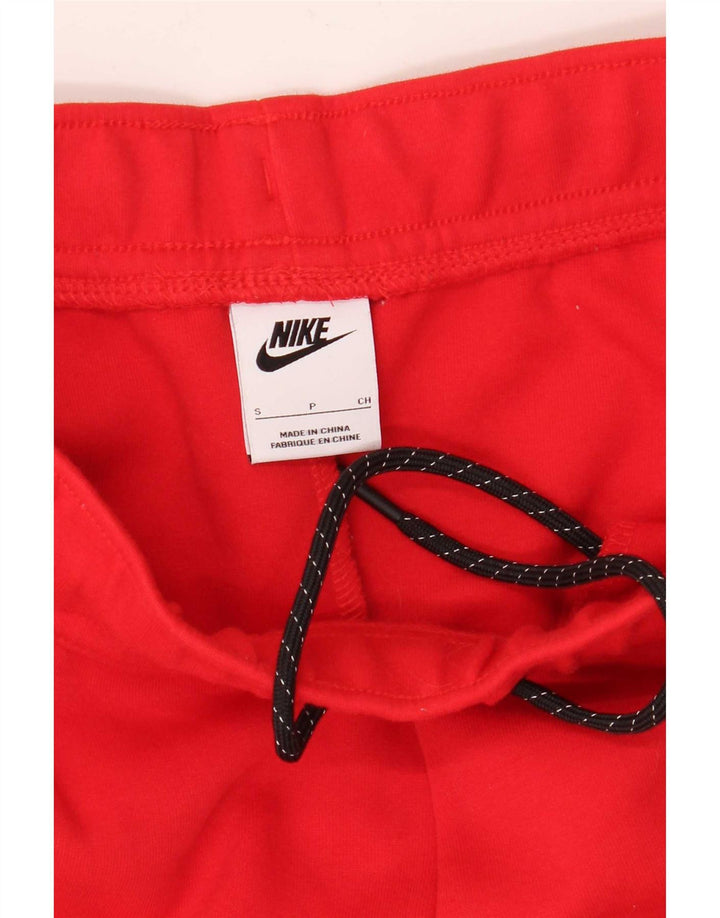 Pantaloni da tuta da uomo Nike Joggers piccoli in cotone rosso