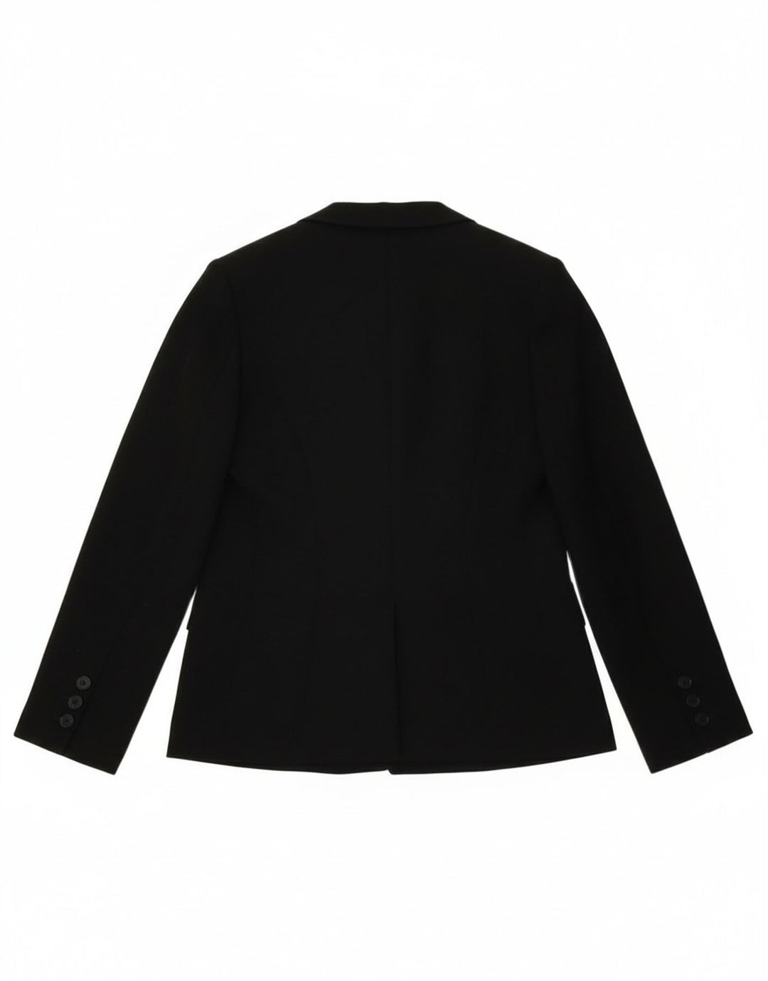 Giacca blazer a 3 bottoni da donna Hobbs UK 14 grande poliestere nero