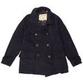 Cappotto da marinaio da donna Jack Wills UK 12 medio in lana blu navy
