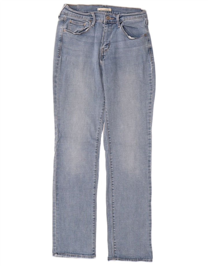 LEVI'S Jeans dritti da donna 505 US 8 medio W29 L32 cotone blu