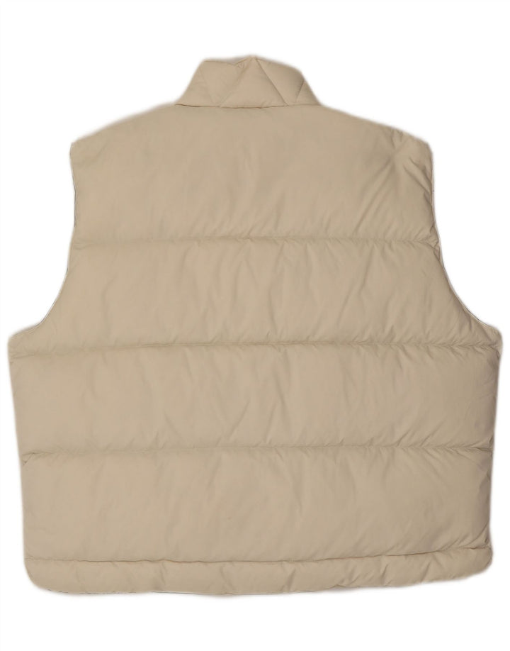 Gilet imbottito da uomo Murphy & Nye UK 44 2XL Poliammide bianco sporco