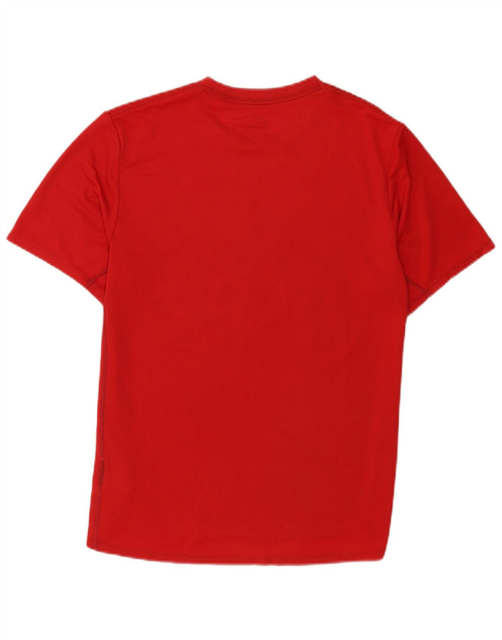 T-shirt grafica da uomo Nike Top in poliestere rosso medio