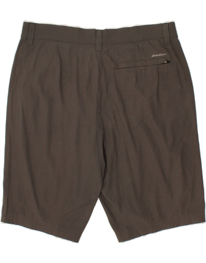 EDDIE BAUER Mens Chino Shorts W34 Large Grey Vintage Eddie Bauer and Second-Hand Eddie Bauer from Messina Hembry 