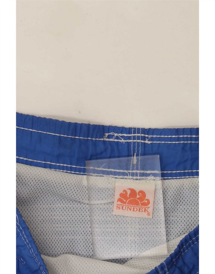 Pantaloncini da bagno da uomo Sundek grandi color blu