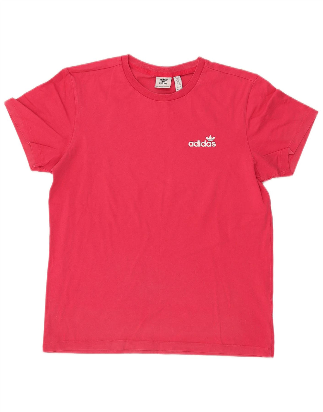 T-shirt grafica oversize da donna ADIDAS UK 6 XS Rosa