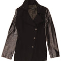 MARCEL MARONGIU Womens 3 Button Blazer Jacket EU 38 Medium Black Wool Vintage Marcel Marongiu and Second-Hand Marcel Marongiu from Messina Hembry 