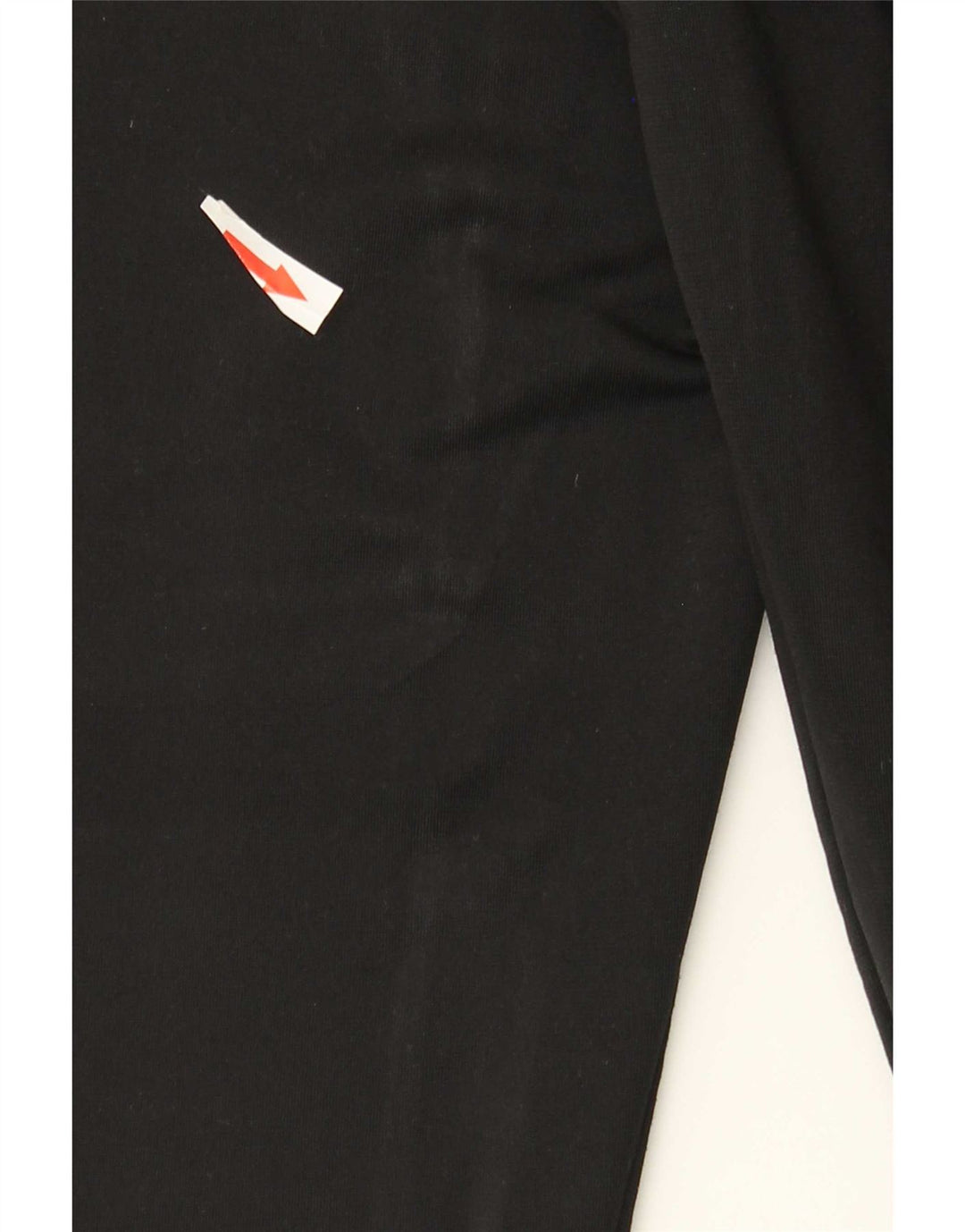 Pantaloni da tuta con grafica Kappa da uomo Joggers medio poliestere nero