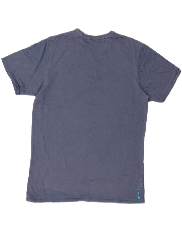 BILLABONG T-shirt grafica da uomo slim fit Top grande in cotone blu navy