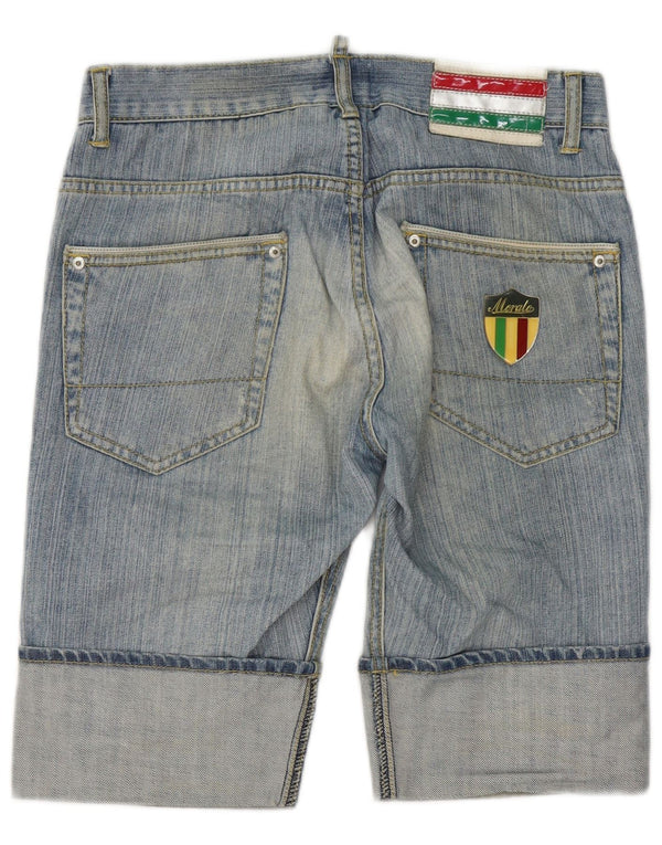 Pantaloncini di jeans da uomo Antony Morato W32 grande cotone blu