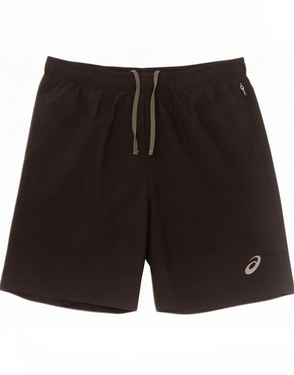 Pantaloncini sportivi da uomo Asics medio nero in poliestere