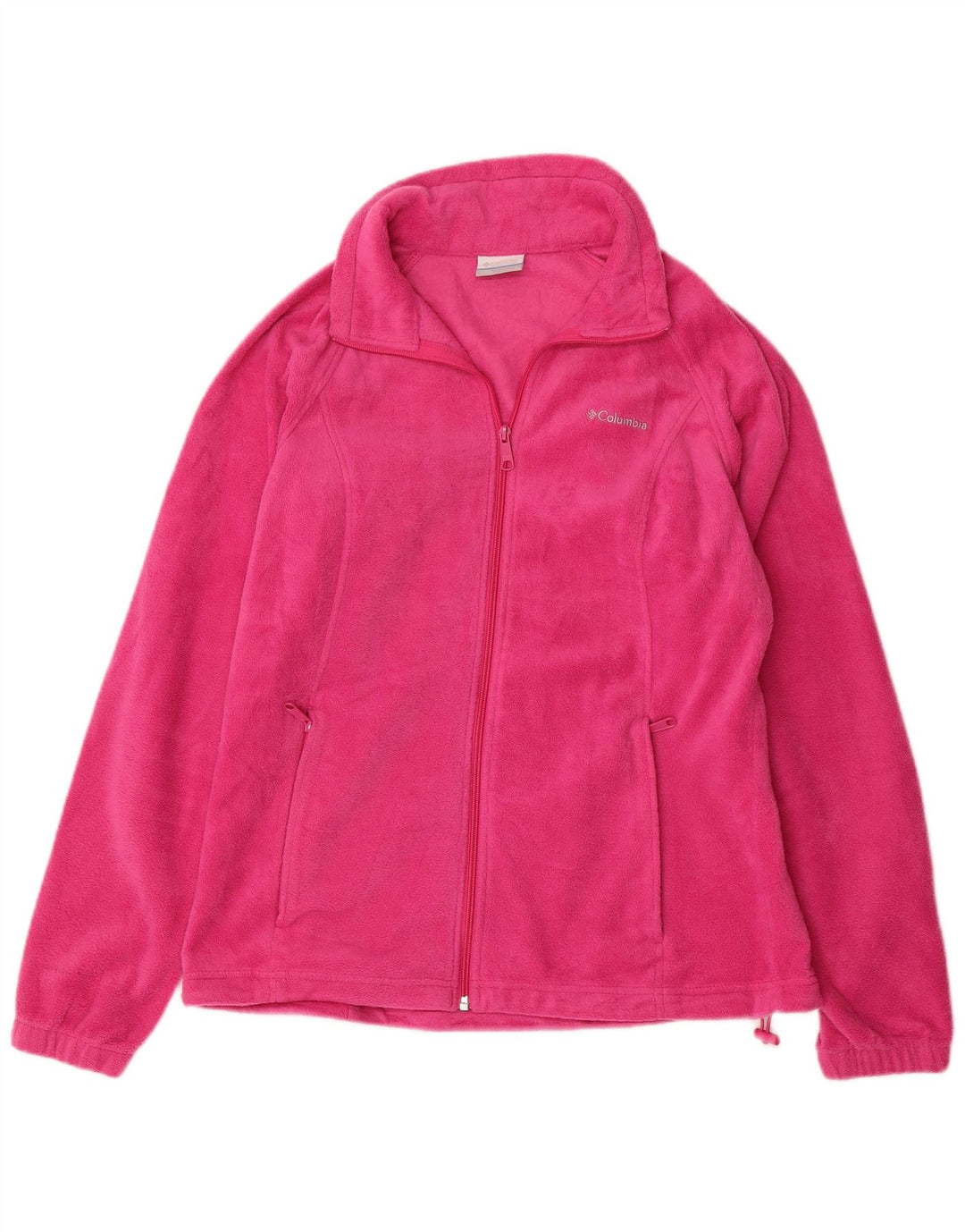 Giacca in pile da donna COLUMBIA UK 16 Large Rosa Poliestere
