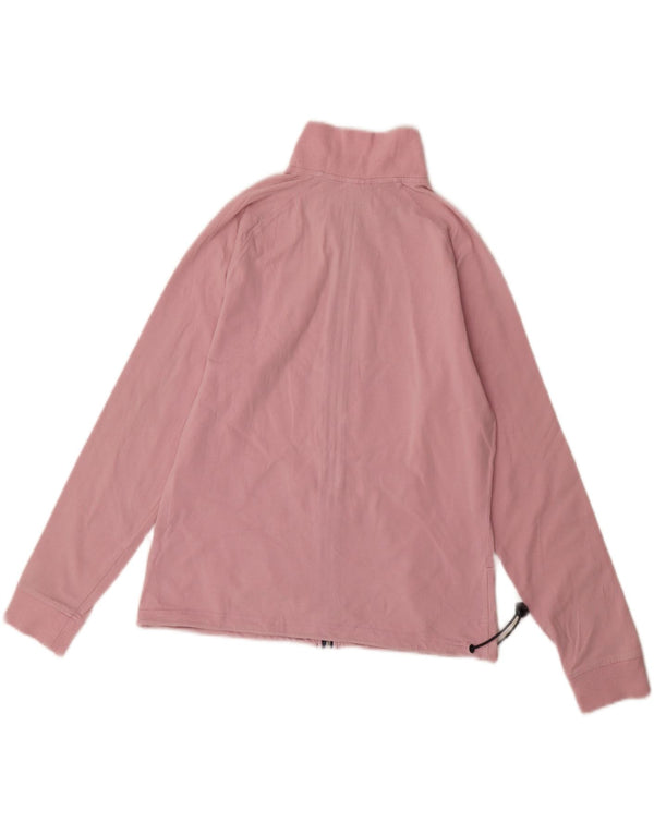 Giacca da ginnastica da donna Asics UK 12 cotone rosa medio