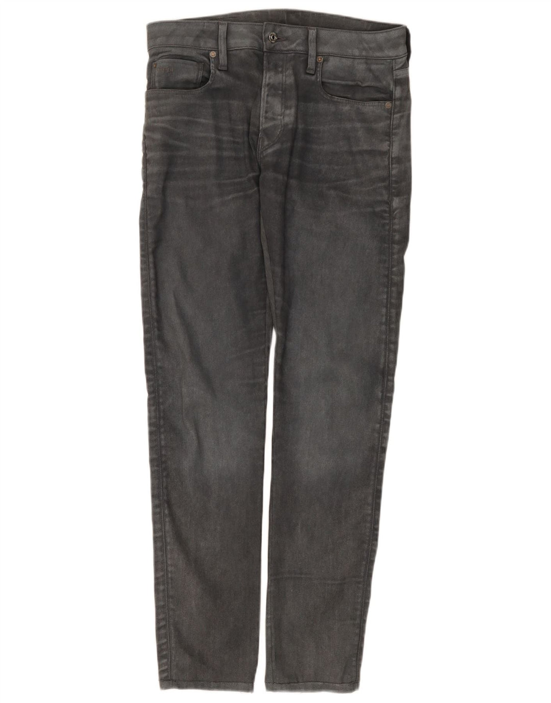 Jeans slim da uomo G-Star 3301 W31 L34 cotone grigio
