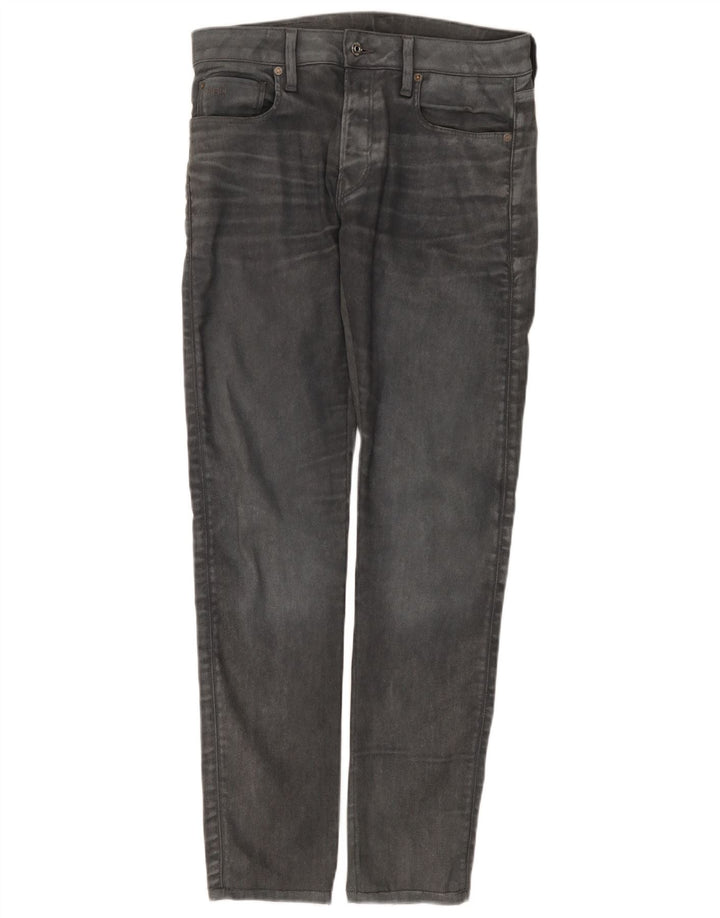 Jeans slim da uomo G-Star 3301 W31 L34 cotone grigio