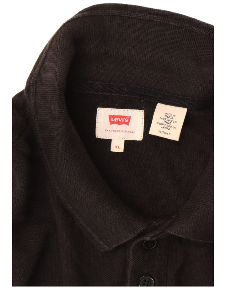 Polo LEVI'S da uomo XL Nera