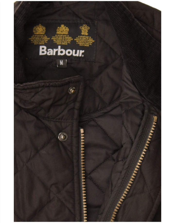 Giacca trapuntata da uomo Barbour UK 38 media nera