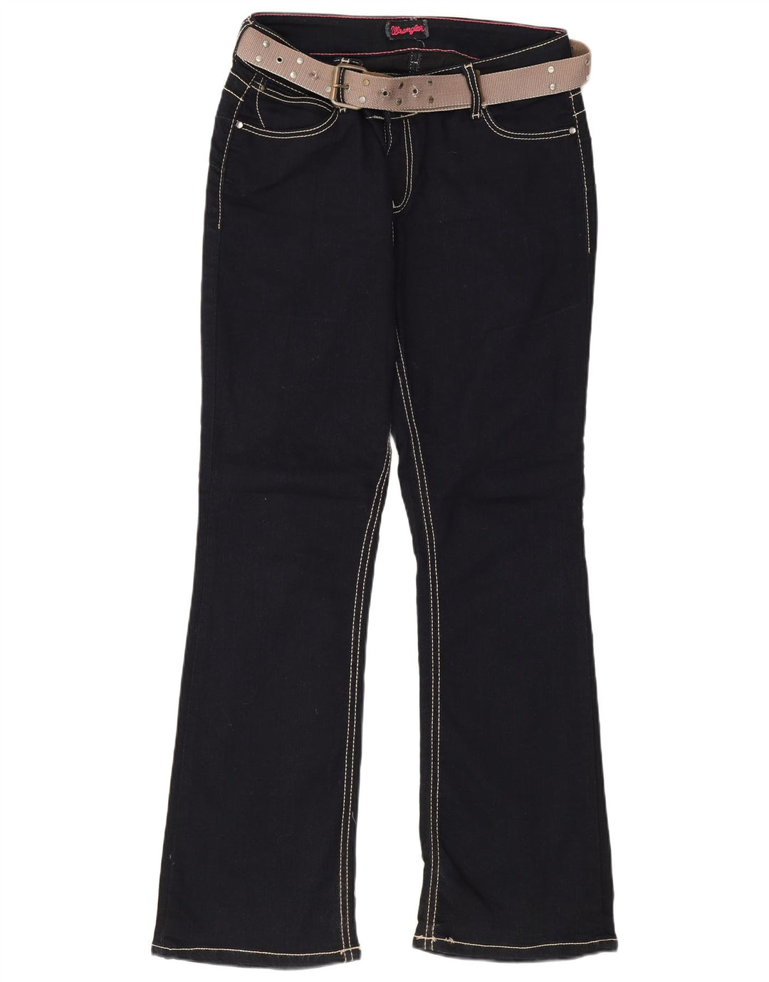 Jeans Bootcut da donna Wrangler W32 L31 cotone blu navy
