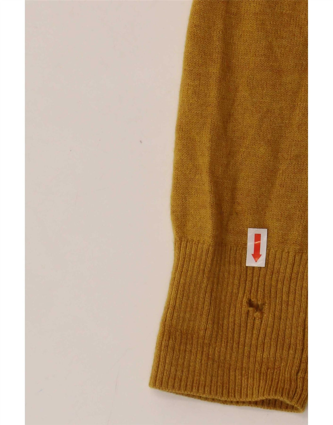 Maglione cardigan da donna Fat Face UK 12 Lana gialla media