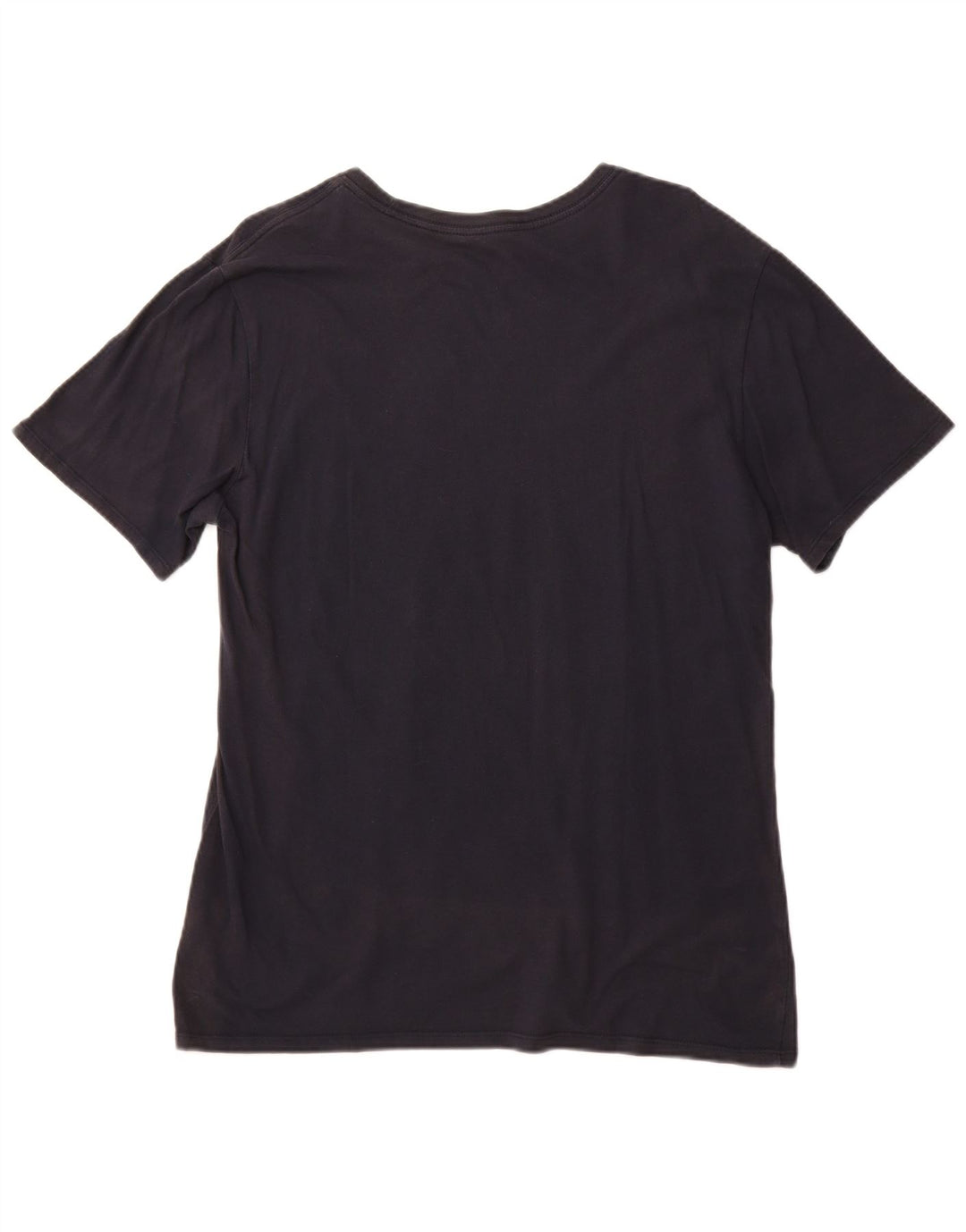 T-shirt grafica da uomo NIKE Top Large in cotone blu navy