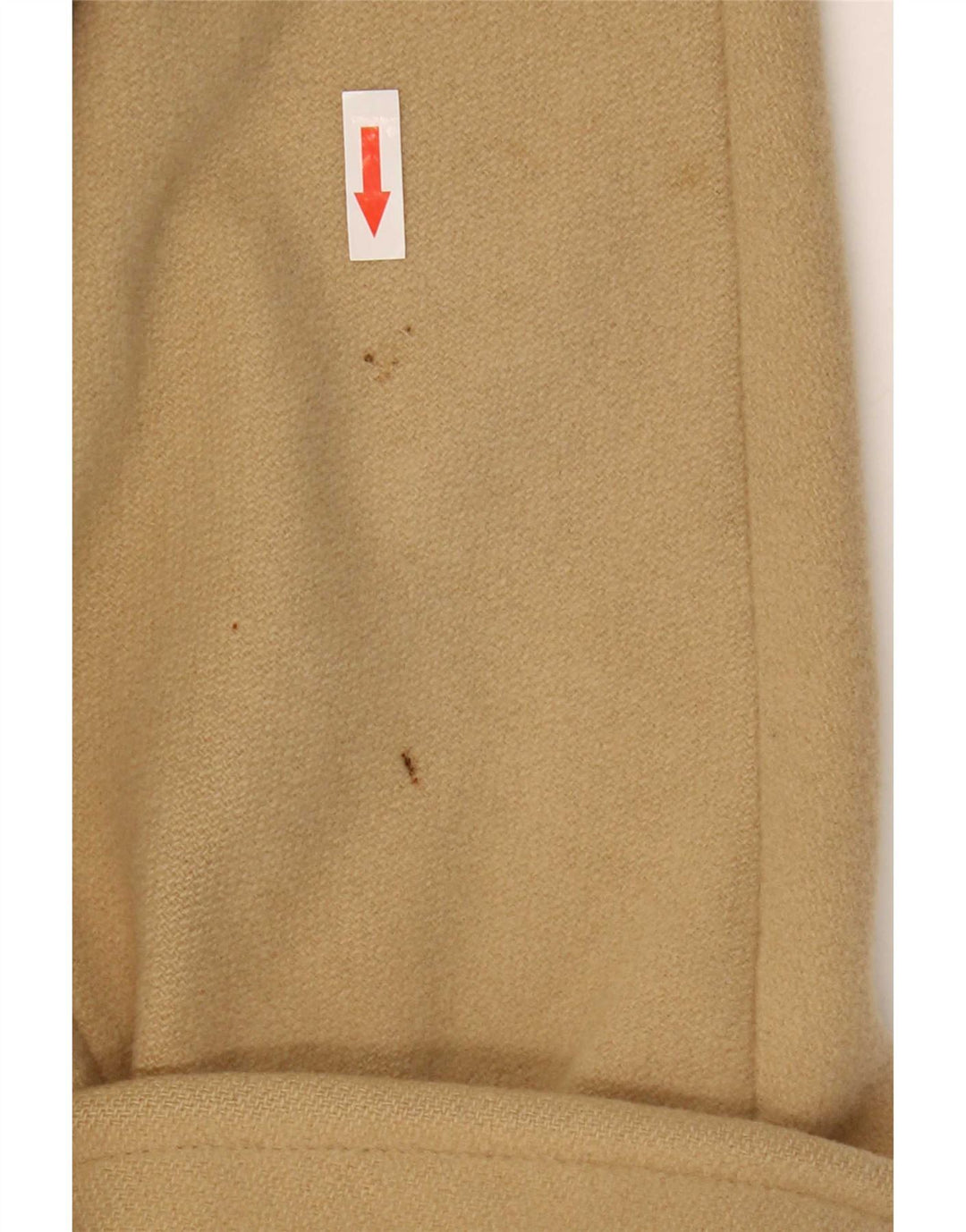 Cappotto doppiopetto da donna Marks & Spencer UK 12 Lana beige medio