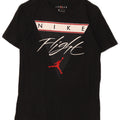 T-shirt grafica Jordan da bambino, 10-11 anni, cotone nero medio