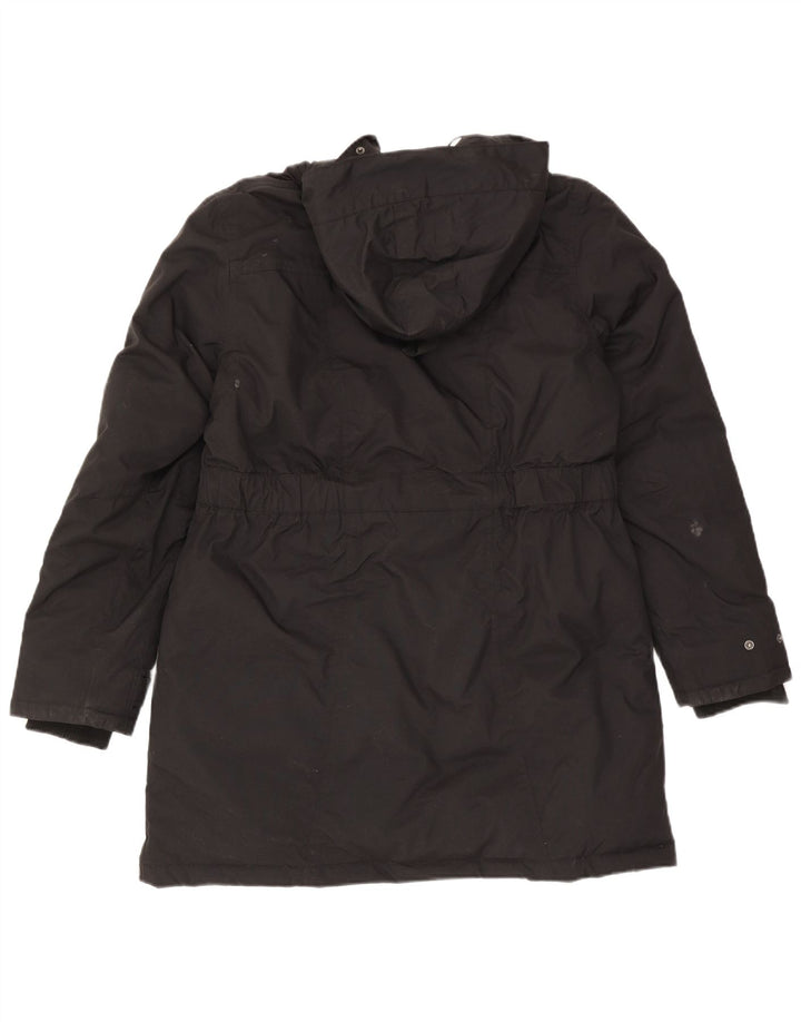 Cappotto imbottito con cappuccio da donna Mountain Warehouse UK 14 grande poliestere nero