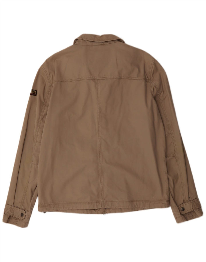 Giubbotto bomber da donna Napapijri UK 18 XL Cotone beige