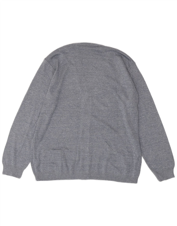Maglione cardigan da uomo Rodes 2XL Blu Argyle/Acrilico diamante