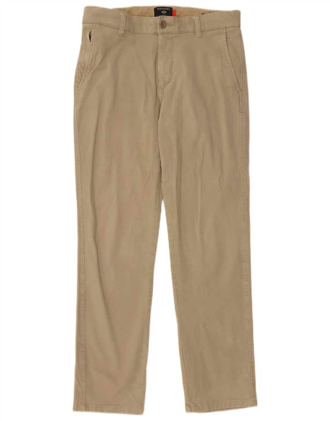 Pantaloni chino slim da donna Dockers W29 L29 in cotone beige