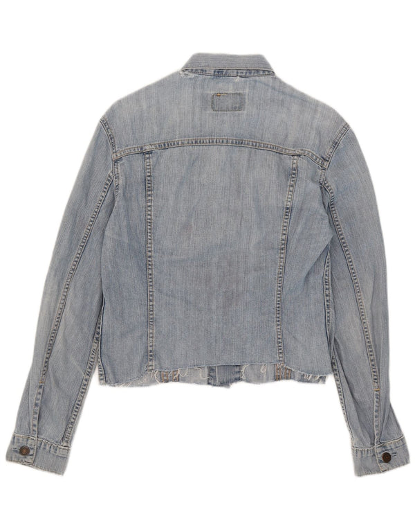 Giacca di jeans corta Levi's per ragazze 10-11 anni in cotone blu medio