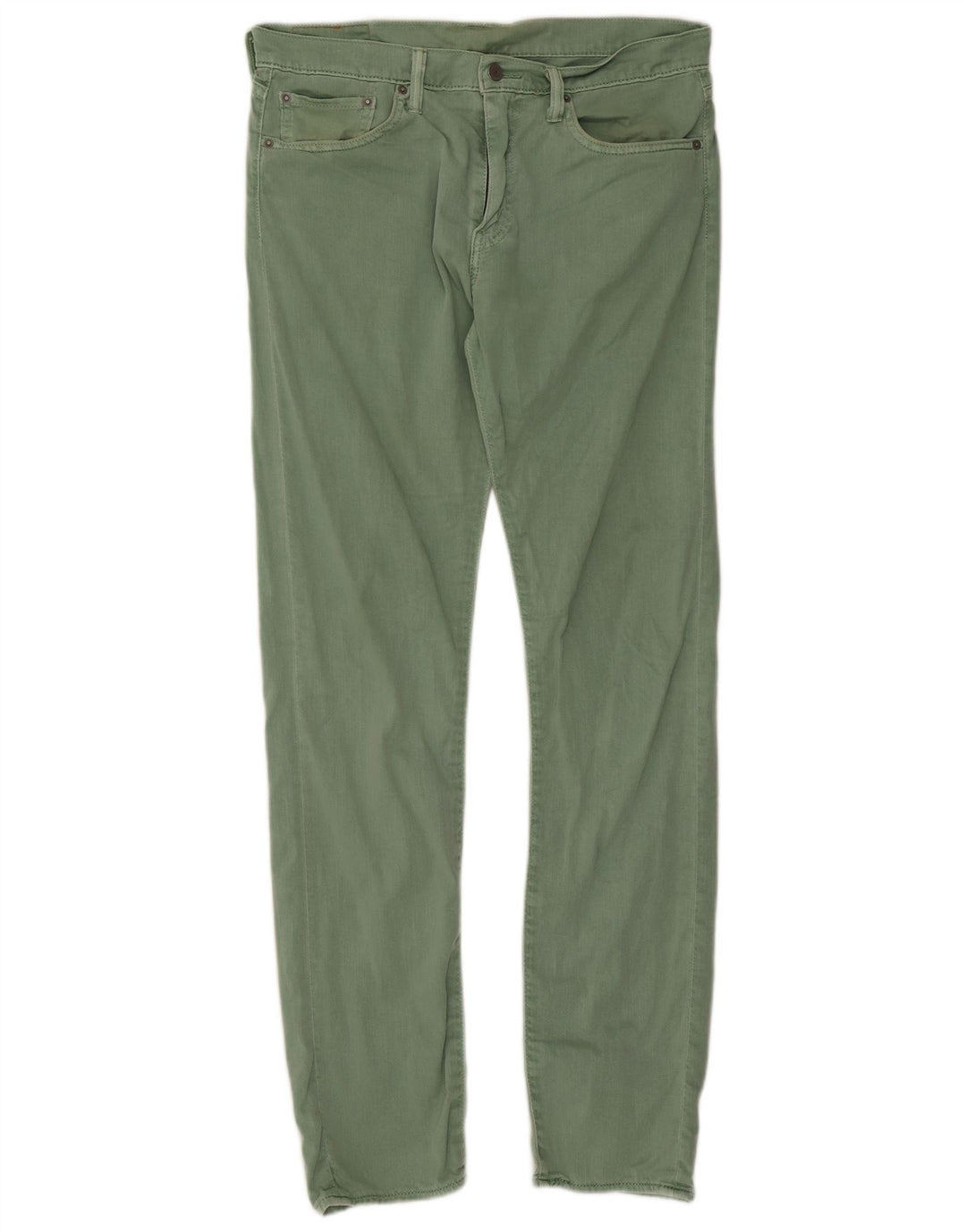 Jeans Levi's 508 affusolati da donna W32 L34 cotone verde