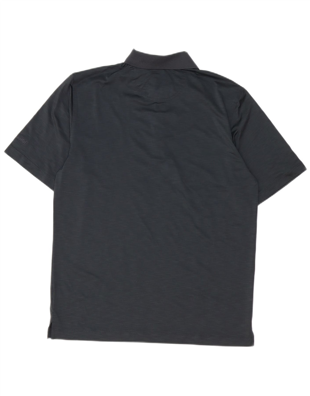 Polo da uomo Greg Norman piccola in poliestere nero