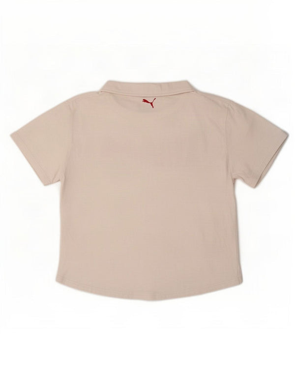 T-shirt grafica da donna Puma UK 14 rosa medio