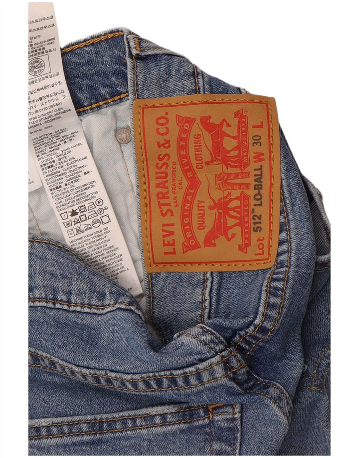 Jeans Levi's da donna slim affusolati W30 L32 cotone blu