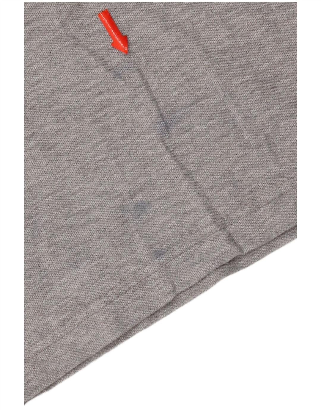 Polo da uomo Fila Large in cotone grigio