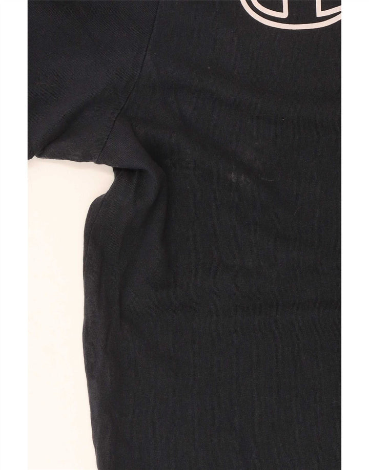 T-shirt grafica da uomo Champion Top Small Blu Navy