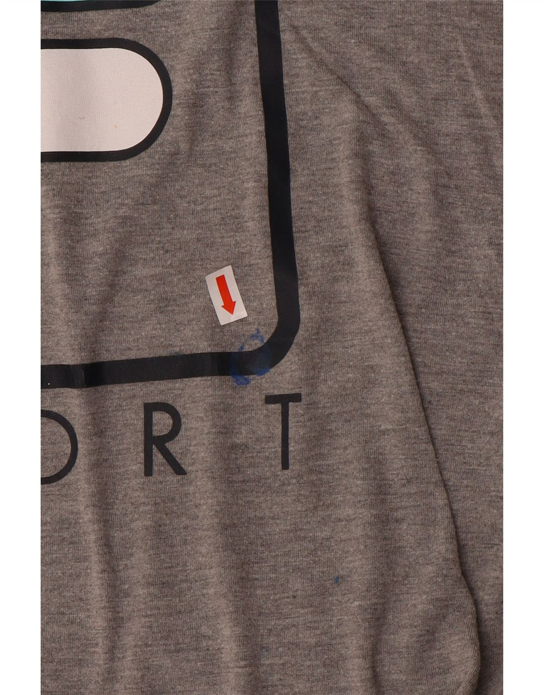Maglietta grafica da donna Fila Top UK 14 Grigio medio