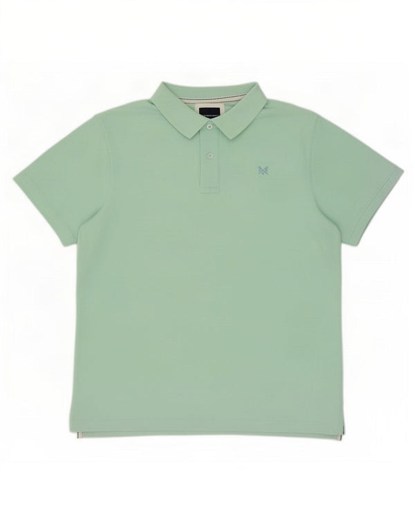 Crew Clothing Polo da uomo 2XL in cotone verde