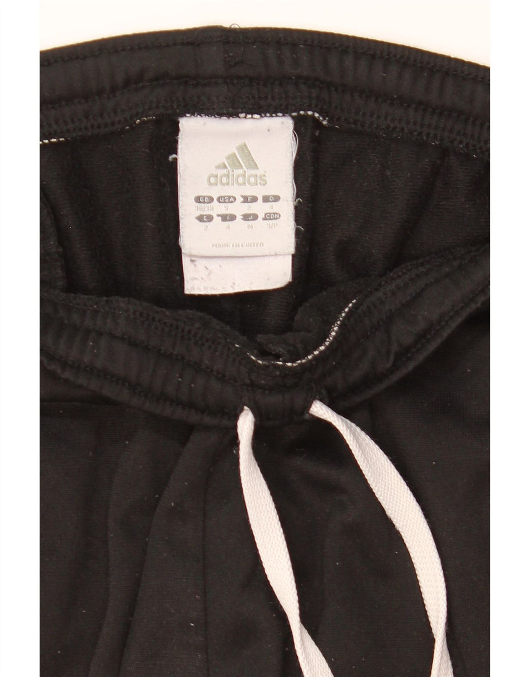 Pantaloni da tuta da uomo ADIDAS UK 36/38 Small Poliestere nero