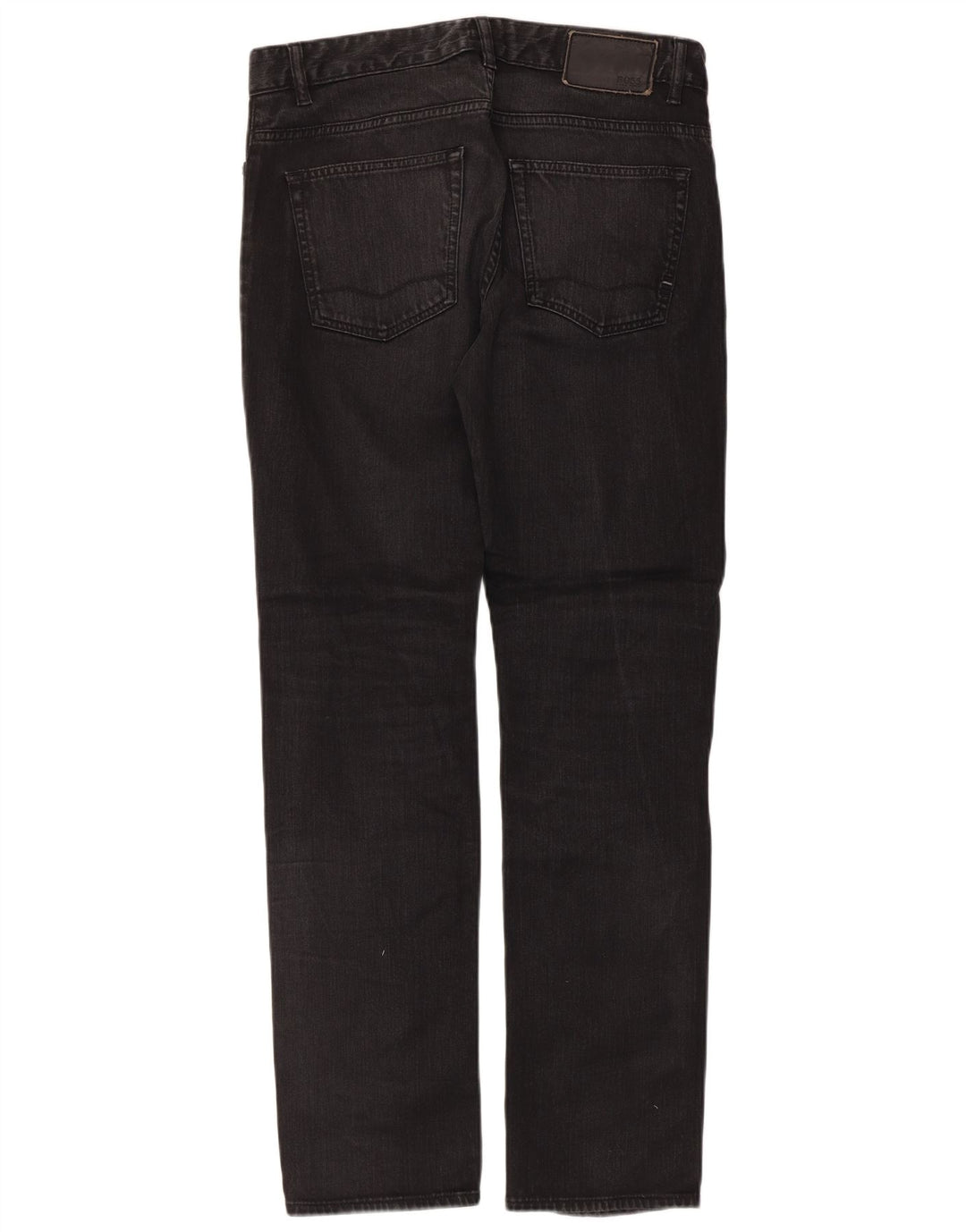 Jeans slim da uomo Delaware Hugo Boss W32 L32 cotone nero