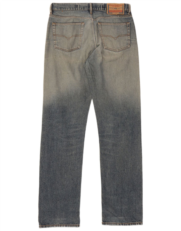 Jeans dritti da uomo Diesel W33 L35 cotone blu