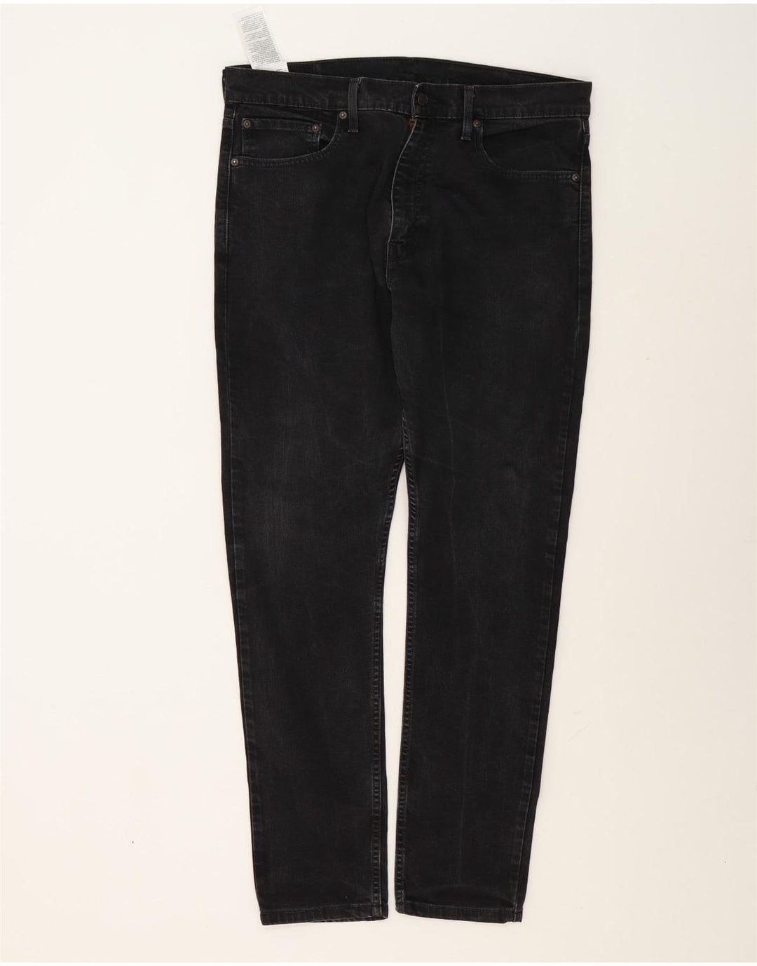 Jeans Levi's da uomo slim affusolati W36 L32 cotone nero