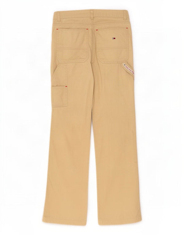 Pantaloni cargo bootcut per ragazze Tommy Hilfiger 13-14 anni W28 L28 Beige